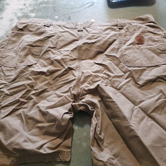 Carhartt dark Khaki work shorts sz 50 - Picture 3 of 5